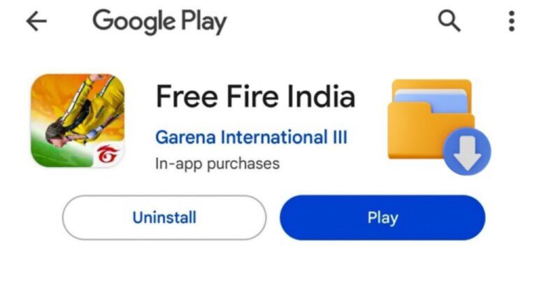 Free fire India install